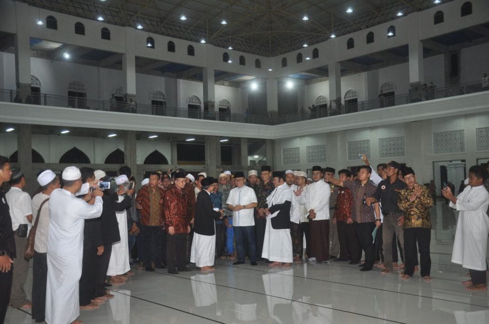 Masjid Terbesar di Lampung An-Nubuwwah Diresmikan