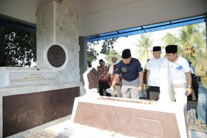 Ridho Ficardo ‘Sowan’ ke Keluarga Besar Pahlawan Lampung Radin Inten II