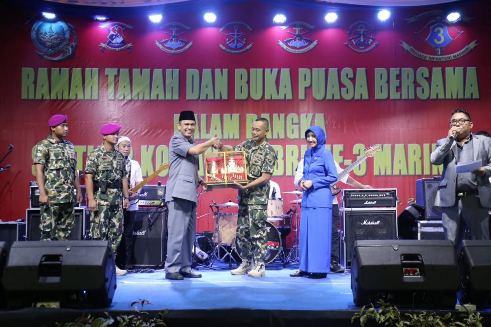 Pemprov Dukung Peranan Marinir dalam Pembangunan Lampung