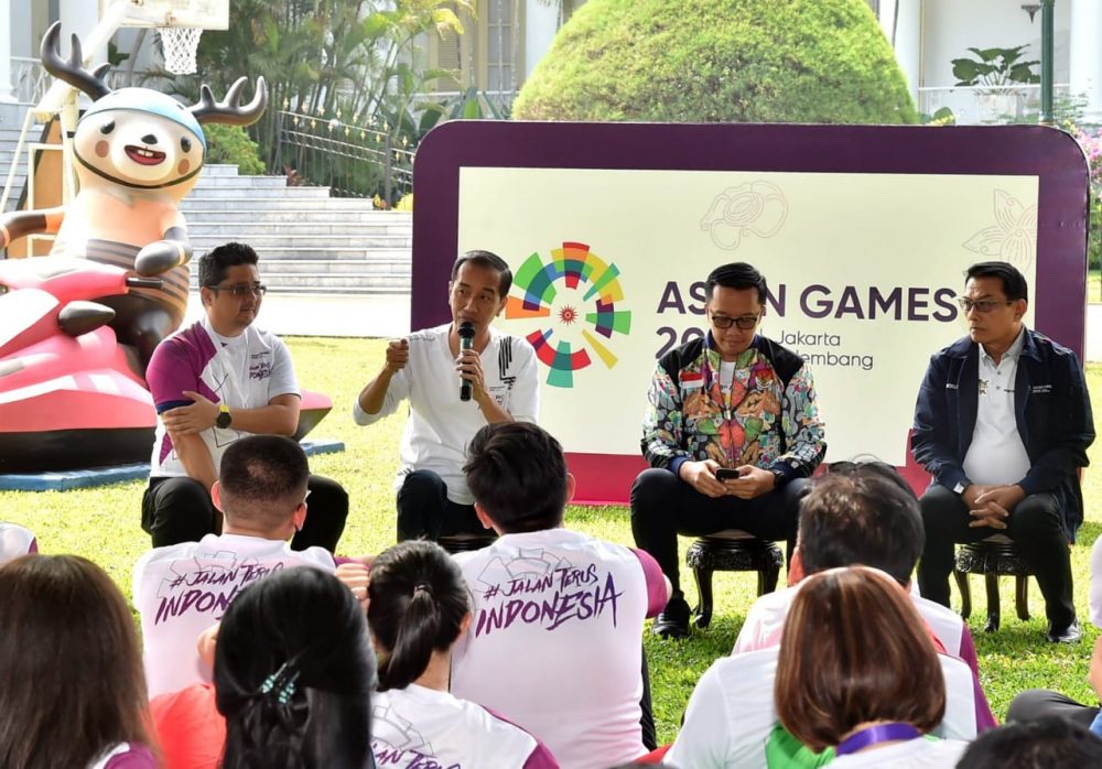 Asian Games 2018, Presiden Ingin Indonesia Jangan Sampai Tidak Masuk 10 Besar