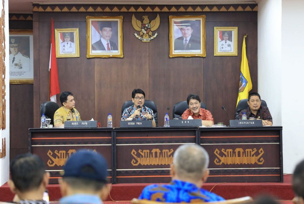 Pemprov Dampingi KPK RI dalam Rakor Dinas PUPR se-Lampung