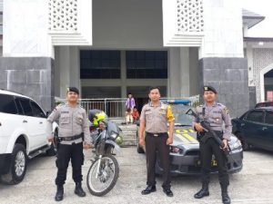 Setiap Jumat, Polres Lampung Barat Tempatkan Personil di Seluruh Masjid
