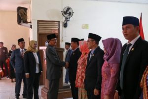 DPRD Pesibar Paripurnakan Tiga Anggota Hasil PAW