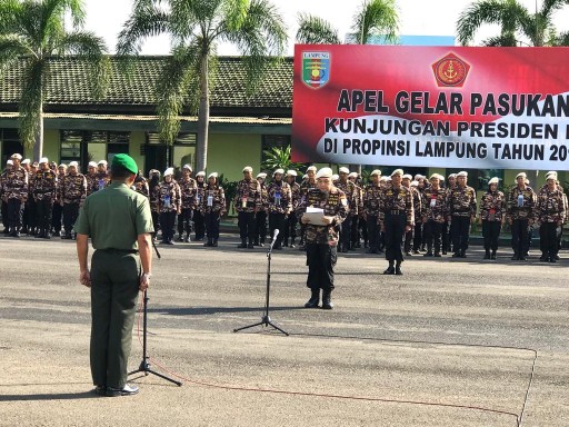 Ratusan Kader PD VIII FKPPI Lampung Ikuti Jambore Nasional Kebangsaan Bela Negara di Jakarta