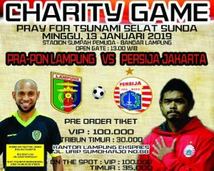 Laga Amal Persija Vs Pra PON Lampung, Gubernur Ridho Dukung Penuh Berharap Dongkrak Pariwisata