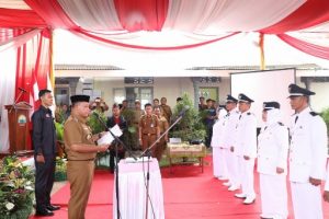 Habis Masa Jabatan, Nanang Ermanto Lantik 7 Penjabat Kepala Desa di Natar