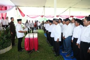 Nanang Ermanto Kukuhkan 144 Anggota BPD