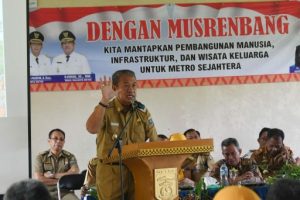 Wakil Walikota Djohan Hadiri Musrenbang di Kelurahan Tejosari