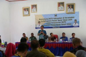 Agus Istiqlal Hadiri Munsrenbang di Pulau Pisang