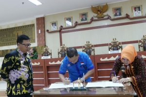 Sekdakab Kesuma Dewangsa Terima Mahasiswa PKPM llB Darmajaya