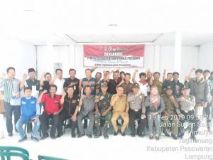 Deklarasi Damai Pileg dan Pilpres di Wilayah Hukum Polsek Tegineneng