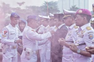 Ridho Ficardo Dikukuhkan sebagai Keluarga Kehormatan Polisi Militer Angkatan Laut