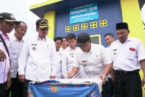 Plt. Bupati Lampung Selatan Resmikan Program Pamsimas di Desa Karya Mulya