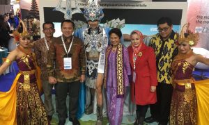 Gubernur Ridho Promo Wisata Lampung di BIT Milano Italia