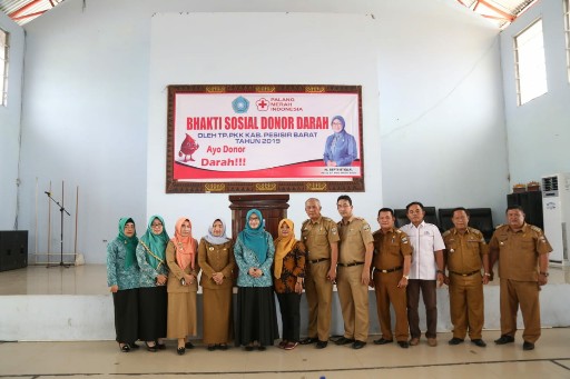 TP. PKK Pesibar Gelar Bhakti Sosial Donor Darah