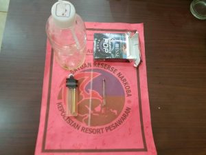 Simpan Sabu-sabu, Seorang Warga Kejadian Digelandang ke Mapolres Pesawaran