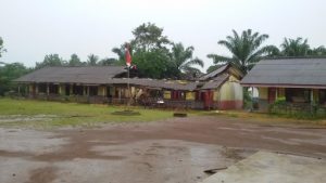Diguyur Hujan Lebat, Tiga Ruang Kelas SDN 1 Ulok Mukti Ambruk