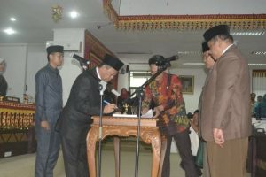 DPRD Lampung Selatan Sidang Istimewa Peresmian PAW Anggota Masa Jabatan 2014-2019