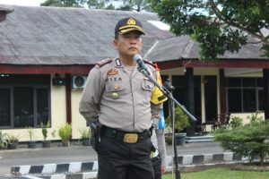 Polres Lampung Barat Gelar Apel Kesiapan Personil