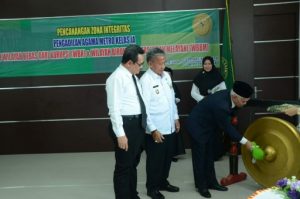 Wakil Walikota Djohan Hadiri Pencanangan Zona Integritas Wilayah Bebas Korupsi dan Birokrasi Melayani