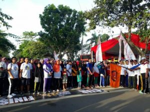 Ribuan Peserta Ramaikan Pemilu Run 2019 KPU Metro