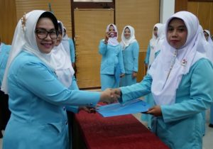 Penguatan dan Pelantikan Pengurus HIMPAUDI Metro Masa Bhakti 2017-2020