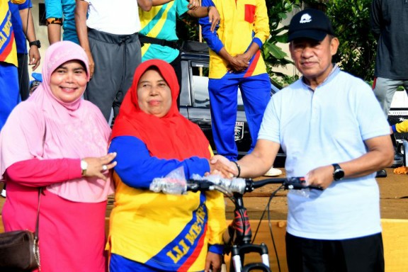 Pemkot Metro Gelar Senam LLI Terakhir Sebelum Bulan Puasa 2019