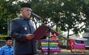Pimpin Upacara Peringatan Hardiknas dan Harkitnas, Ini Pesan Plt Bupati Lampung Selatan