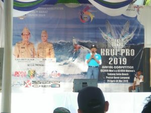 Agus Istiqlal Tutup Krui Pro 2019 Surfing Competition