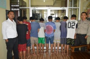 Sehari, Satresnarkoba Polres Tulang Bawang Ungkap Delapan Penyalahguna Narkotika