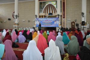 Melihat Pengajian Rutin Saat Ramadhan di Madjid Taqwa Kota Metro