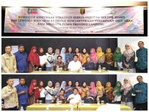Sejahterakan Perempuan dan Anak, Forum Puspa Lampung Gandeng Dunia Usaha