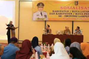 Provinsi Lampung Kejar Target Kota Layak Anak dan HAM