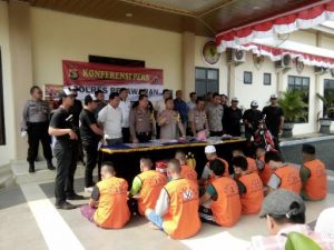 Menilik Bukti Komitmen Ungkap Kasus Polres Pesawaran Selama Juni 2019
