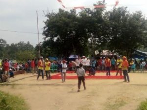 Pecinta Merpati Kolong Silaturahmi Lewat Kontes di Lapangan Pemda Pesawaran