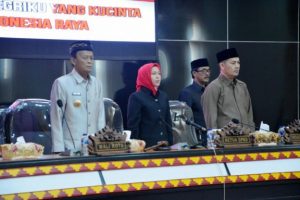 DPRD Metro Paripurna Bahas Penyampaian 4 Raperda
