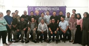 Hendry Sihaloho-Dian Wahyu Pimpin AJI Bandar Lampung Periode 2019-2022