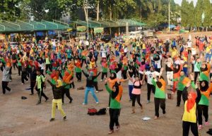 Senam Bersama Warnai Car Free Day Kota Metro Minggu Pertama Juli 2019