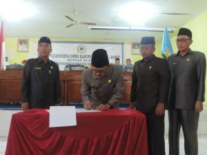 Agus Istiqlal Hadiri Paripurna Persetujuan KUA PPAS RAPBD-P
