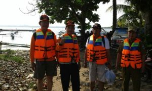 BPBD Pesisir Barat Sosialisasi Simulasi Bencana pada Pelajar