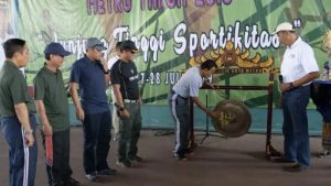 Pemukulan Gong Tandai Pembukaan Walikota Cup 2019