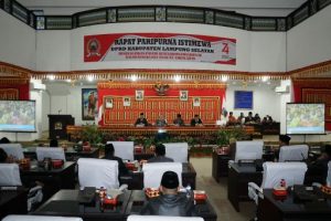 DPRD Lampung Selatan Paripurna Istimewa Mendengar Pidato Kenegaraan Presiden RI