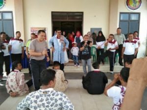 Cara Polres Pesawaran Mengisi Momen Peringatan HUT RI ke-74