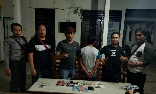 Polsek Tumijajar Berhasil Ungkap Pelaku Peredaran Gelap Narkotika