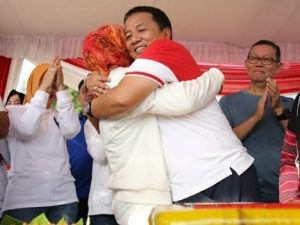 Surprise Istri Gubernur Arinal dan Air Mata Honorer Pemprov Lampung