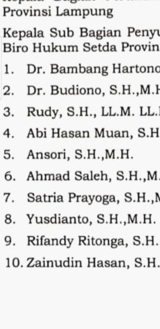 Polemik Tenaga Ahli, Kebijakan Blunder Gubernur Arinal