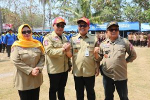 Nanang Ermanto Dikukuhkan sebagai Pembina Tagana Kabupaten Lampung Selatan