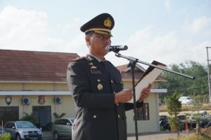 Detik-detik Peringatan Hari Kesaktian Pancasila di Mapolres Pesawaran