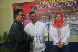 Bupati Pesisir Barat Hadiri Pisah Sambut Kapolres Lampung Barat