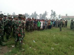 Hari Pertama TMMD ke-106 di Inhil, Satgas Dibagi ke Dua Sasaran